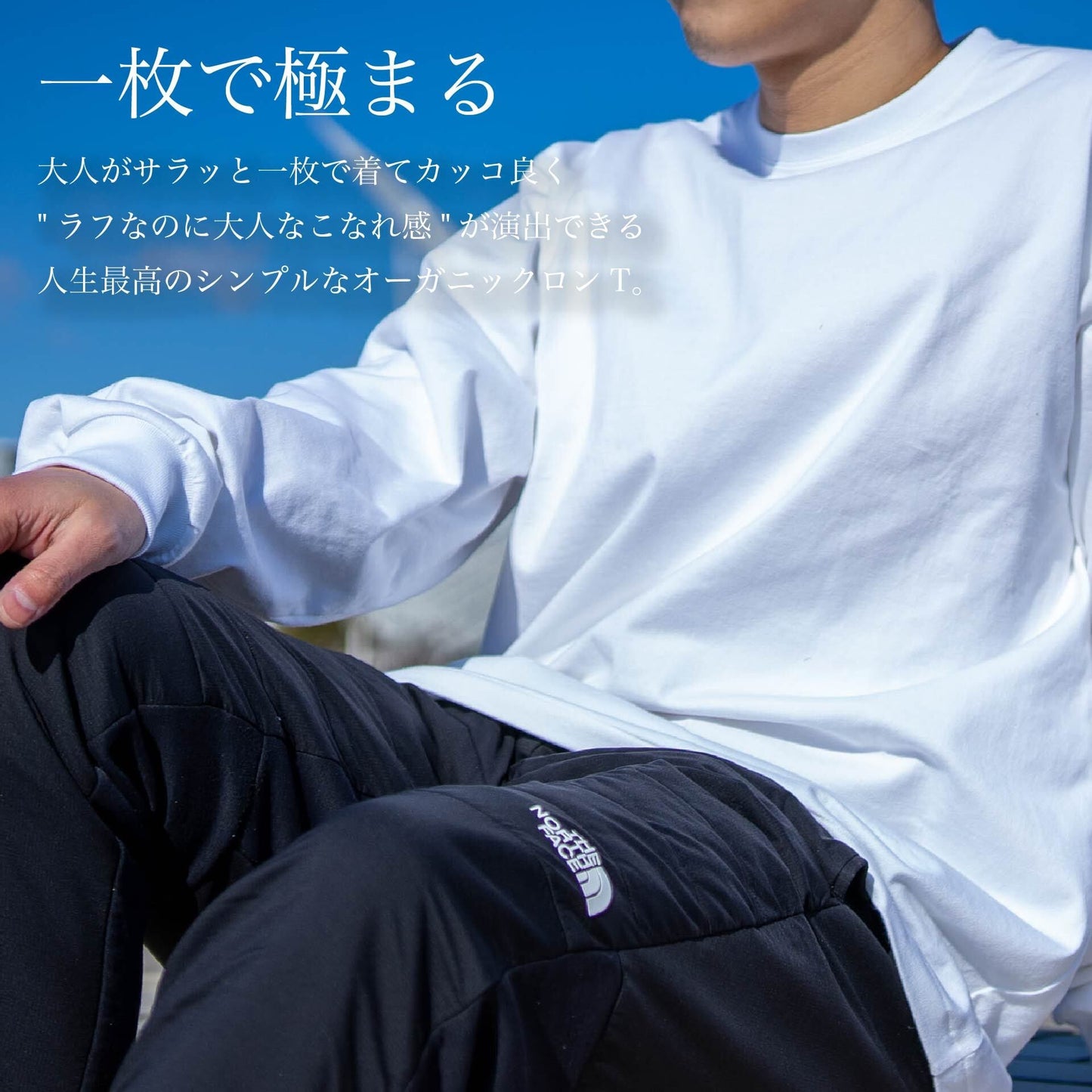 "こなれ感"を演出する「とろける高級ロンT(シーアイランド種)」