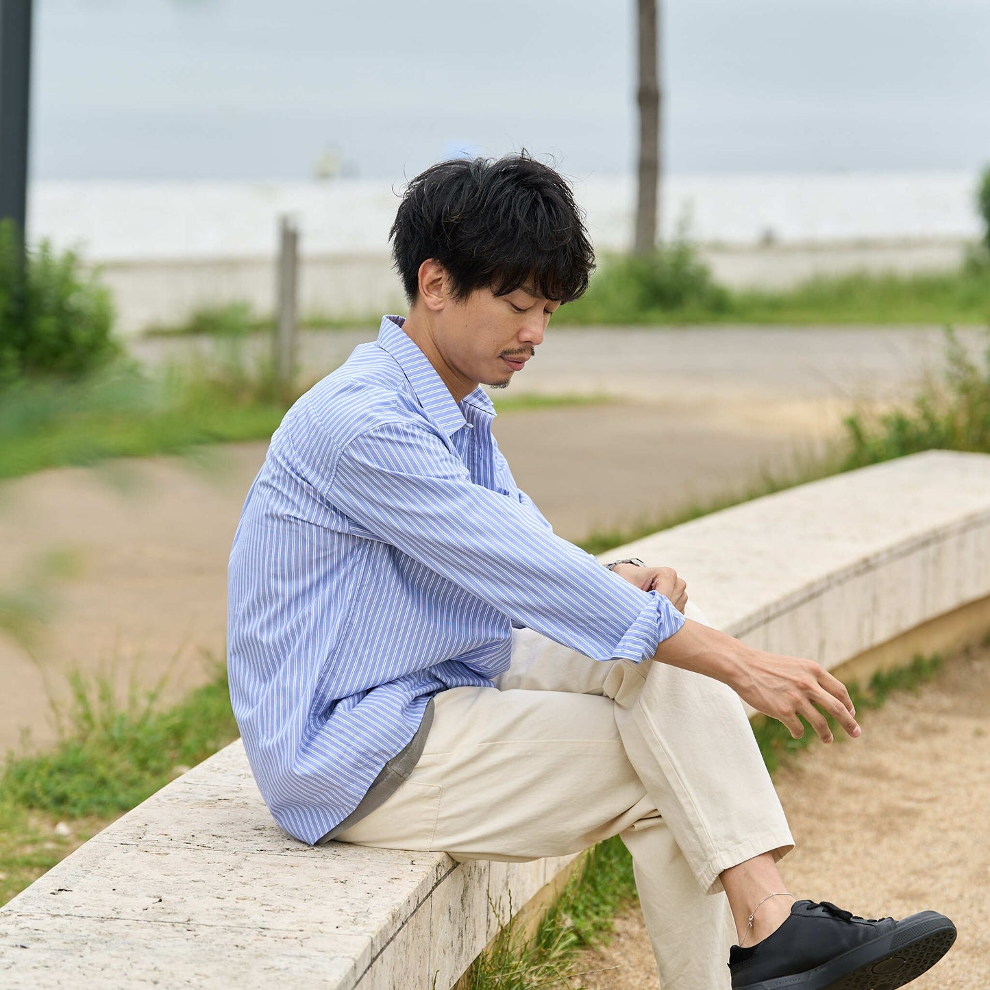 【10月新発売】シュッと魅せる"ストライプシャツ"