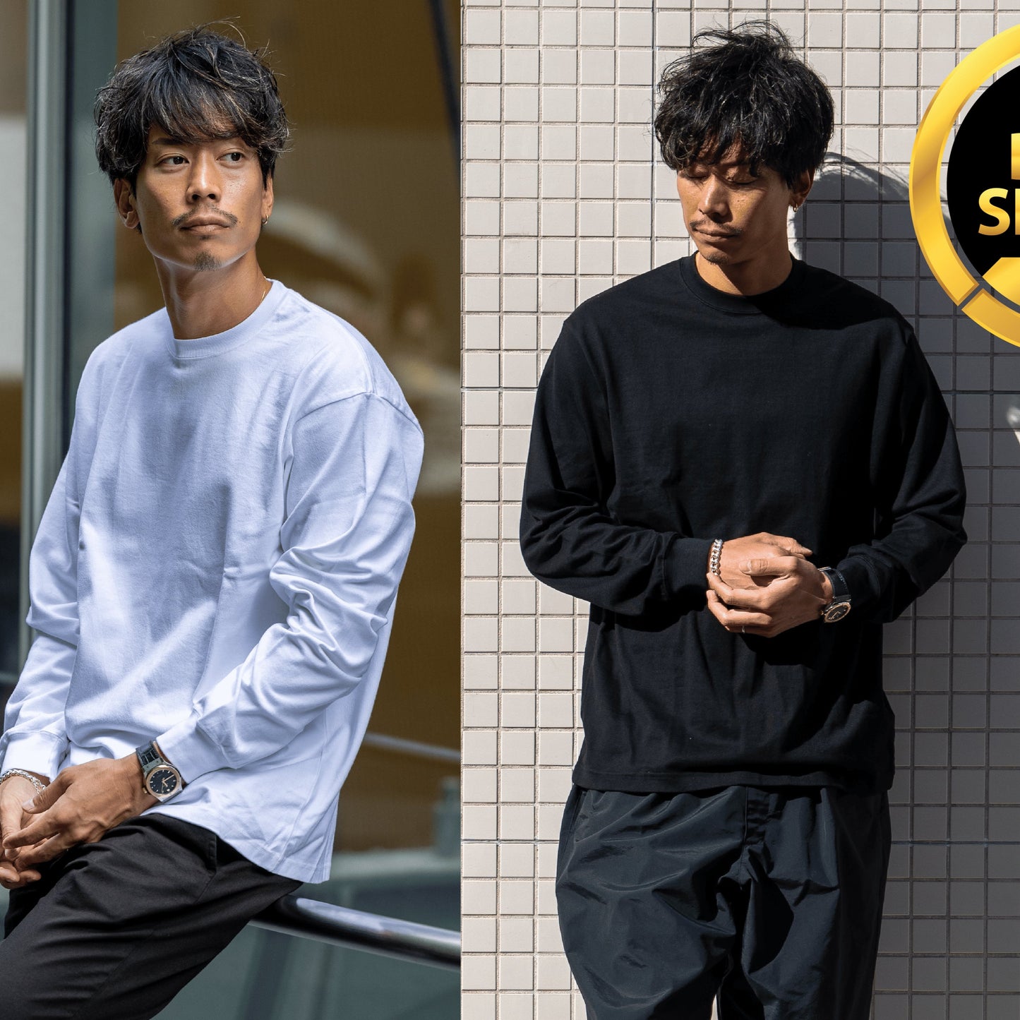 "こなれ感"を演出する「とろける高級ロンT(シーアイランド種)」
