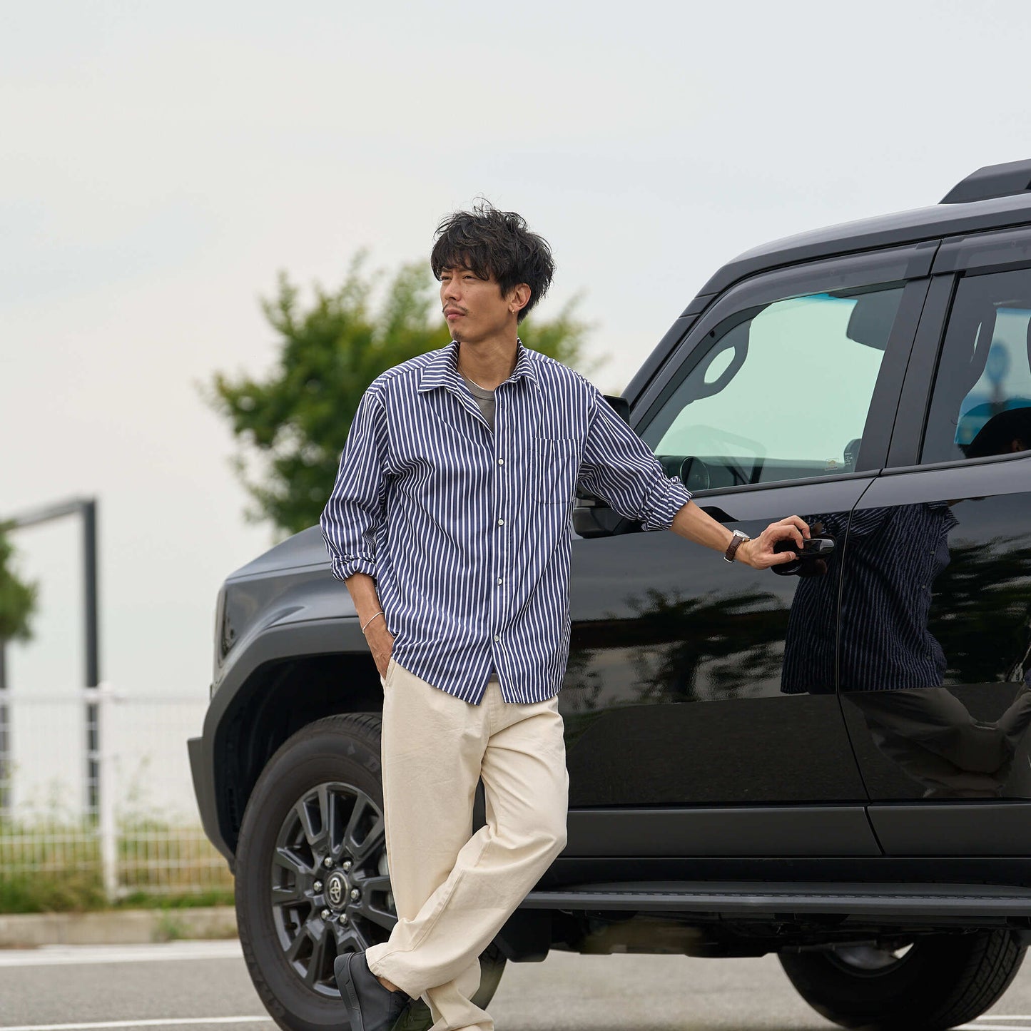 【10月新発売】シュッと魅せる"ストライプシャツ"