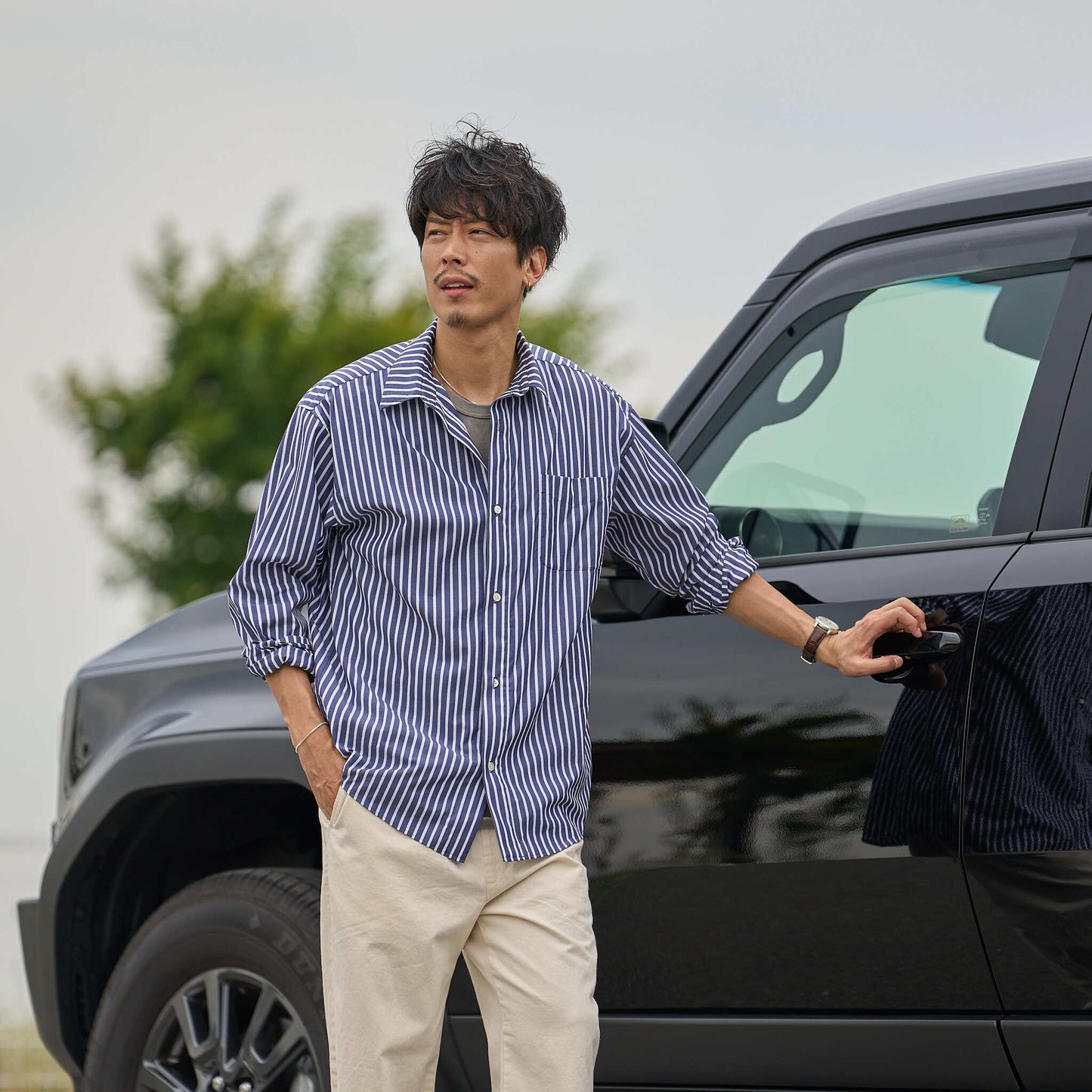【10月新発売】シュッと魅せる"ストライプシャツ"