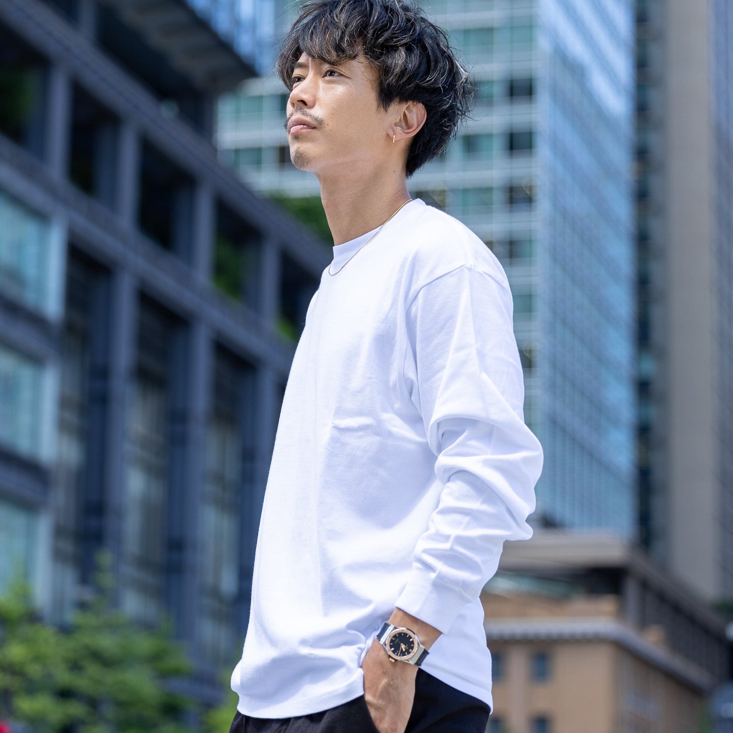 "こなれ感"を演出する「とろける高級ロンT(シーアイランド種)」