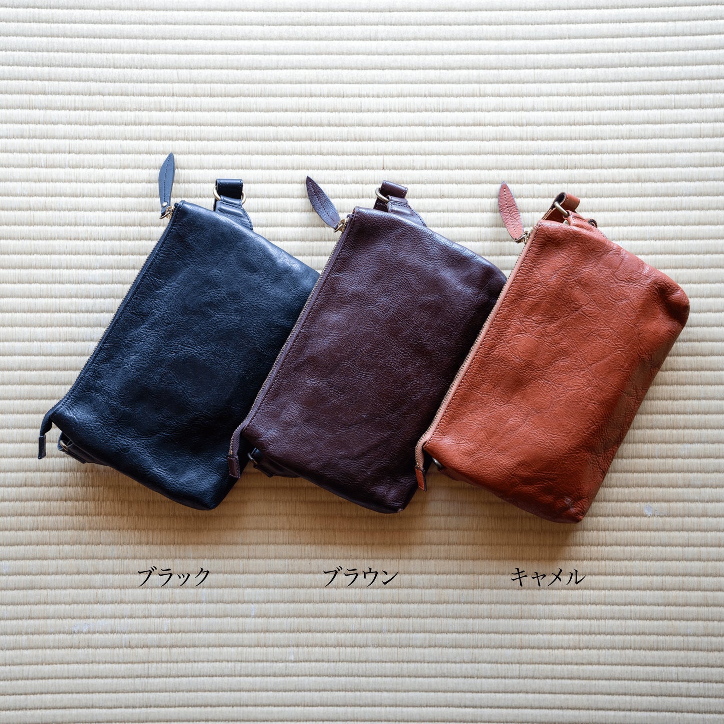 洒落た「本革ボディーバッグ」☆満足度99.4%☆