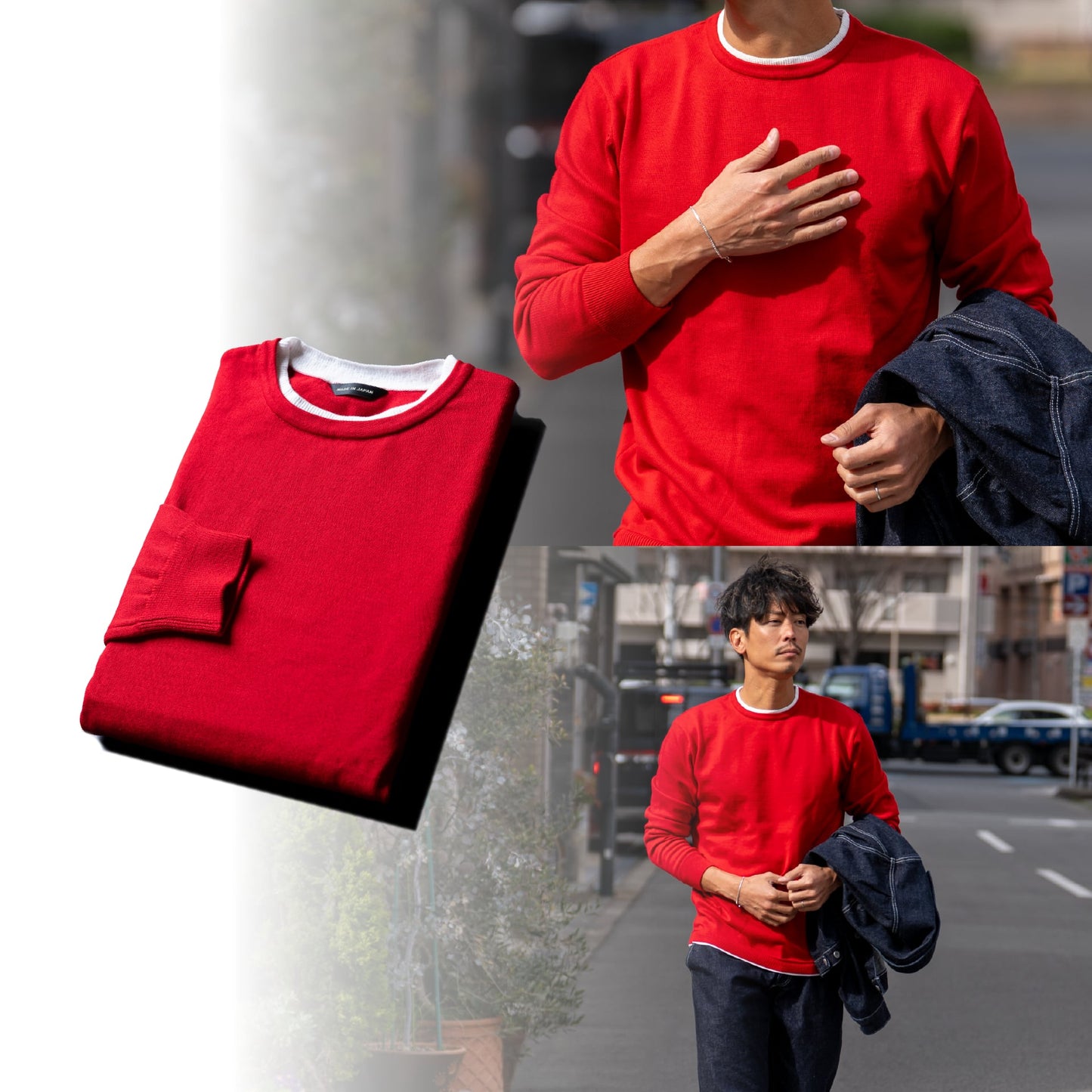 【10月再入荷】究極に辿り着いた『大人ニット』オーガニックコットン(全7色)