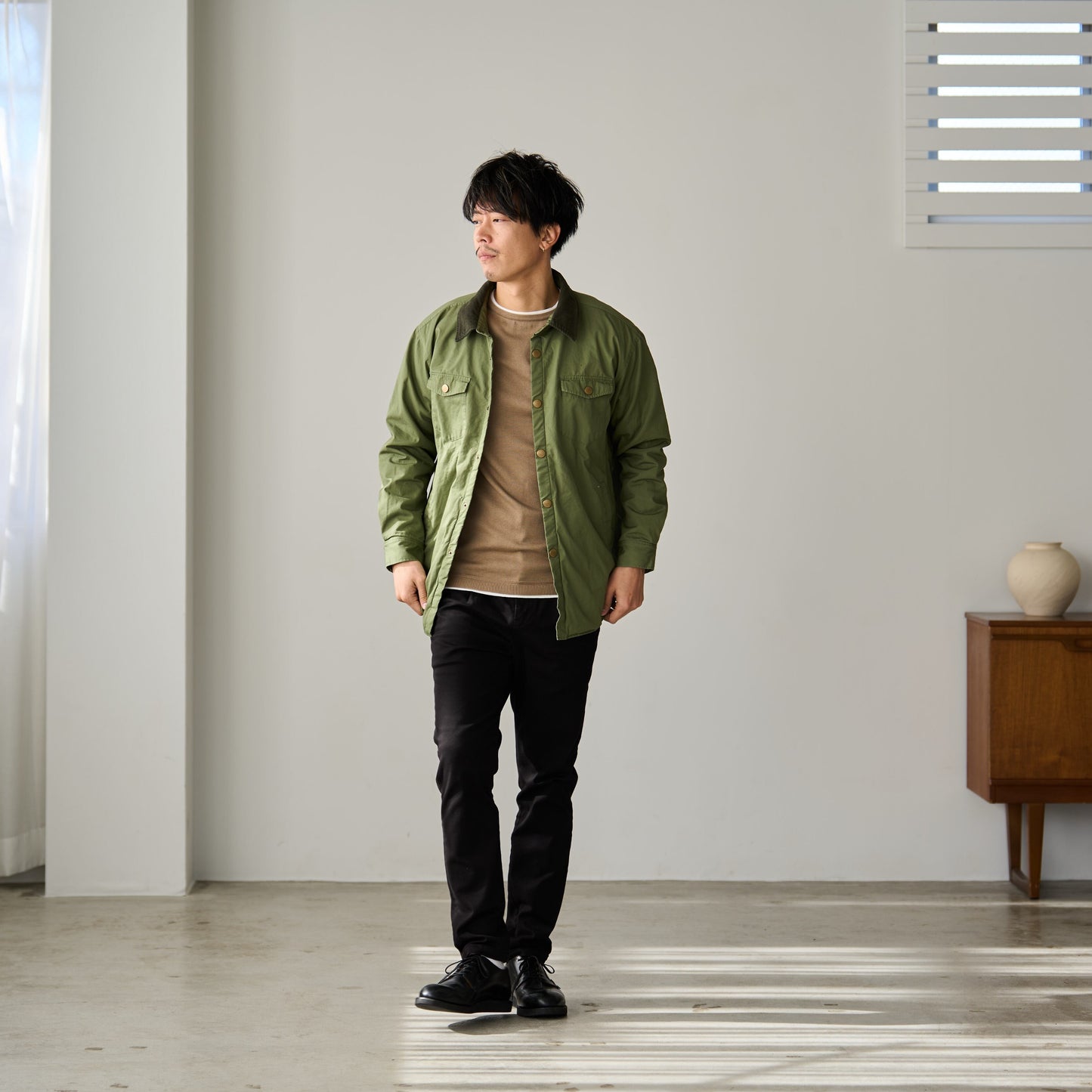 【未定】世界最高峰の生地をチョイスした『ワンウォッシュ加工カバーオール』