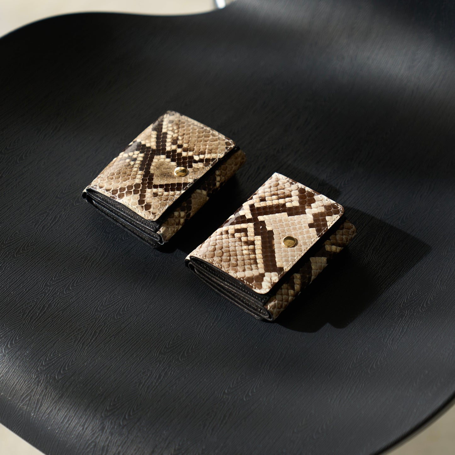 スペシャル版 三つ折り財布〜パイソン革〜