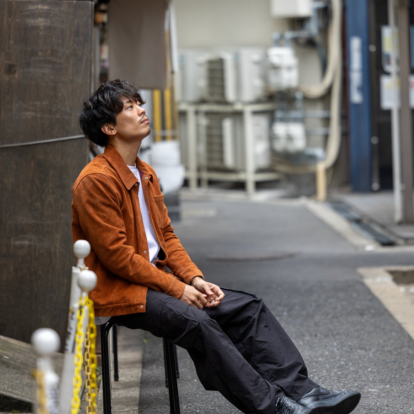 30代以上のための「上質"スウェード"ジャケット」