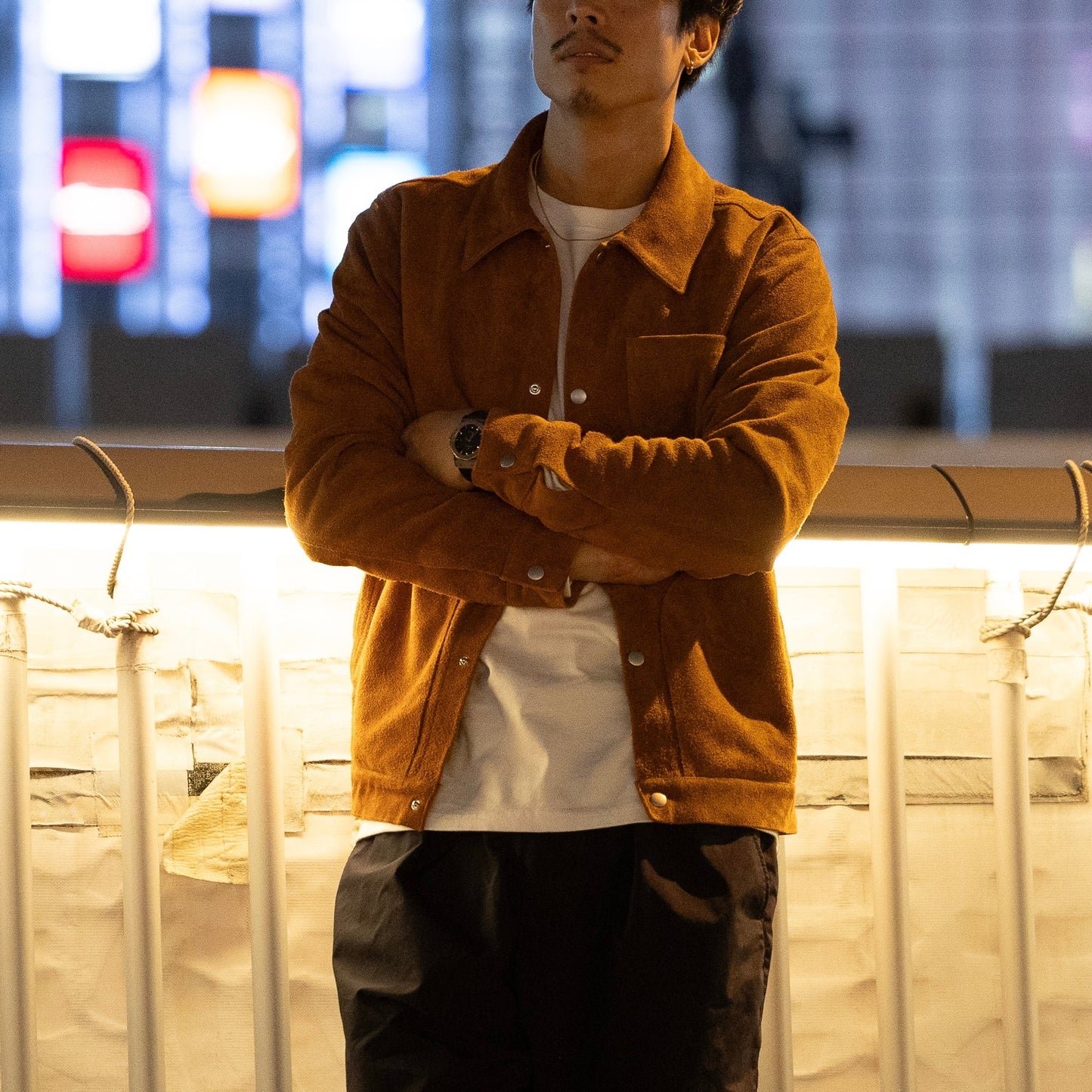 30代以上のための「上質"スウェード"ジャケット」