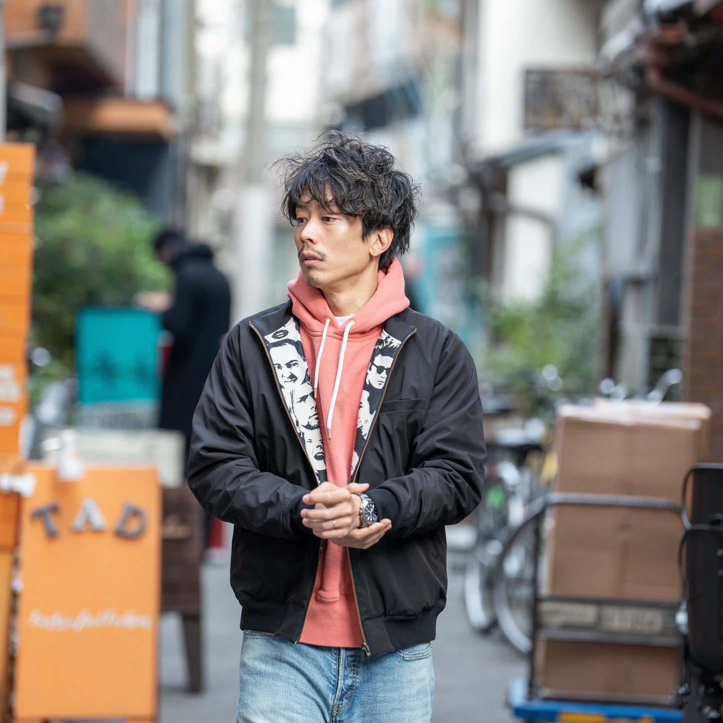 【限定オーダー】『リバーシブルジャケット』Los Angeles Fabric