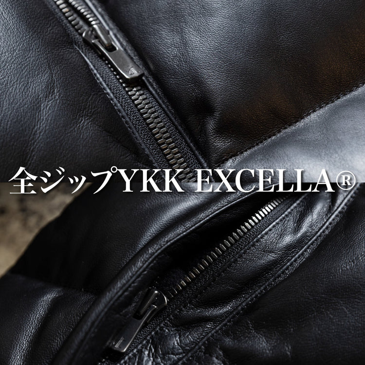 "本革レザー"ダウンジャケット~RELAXシリーズ - Japan Made屋