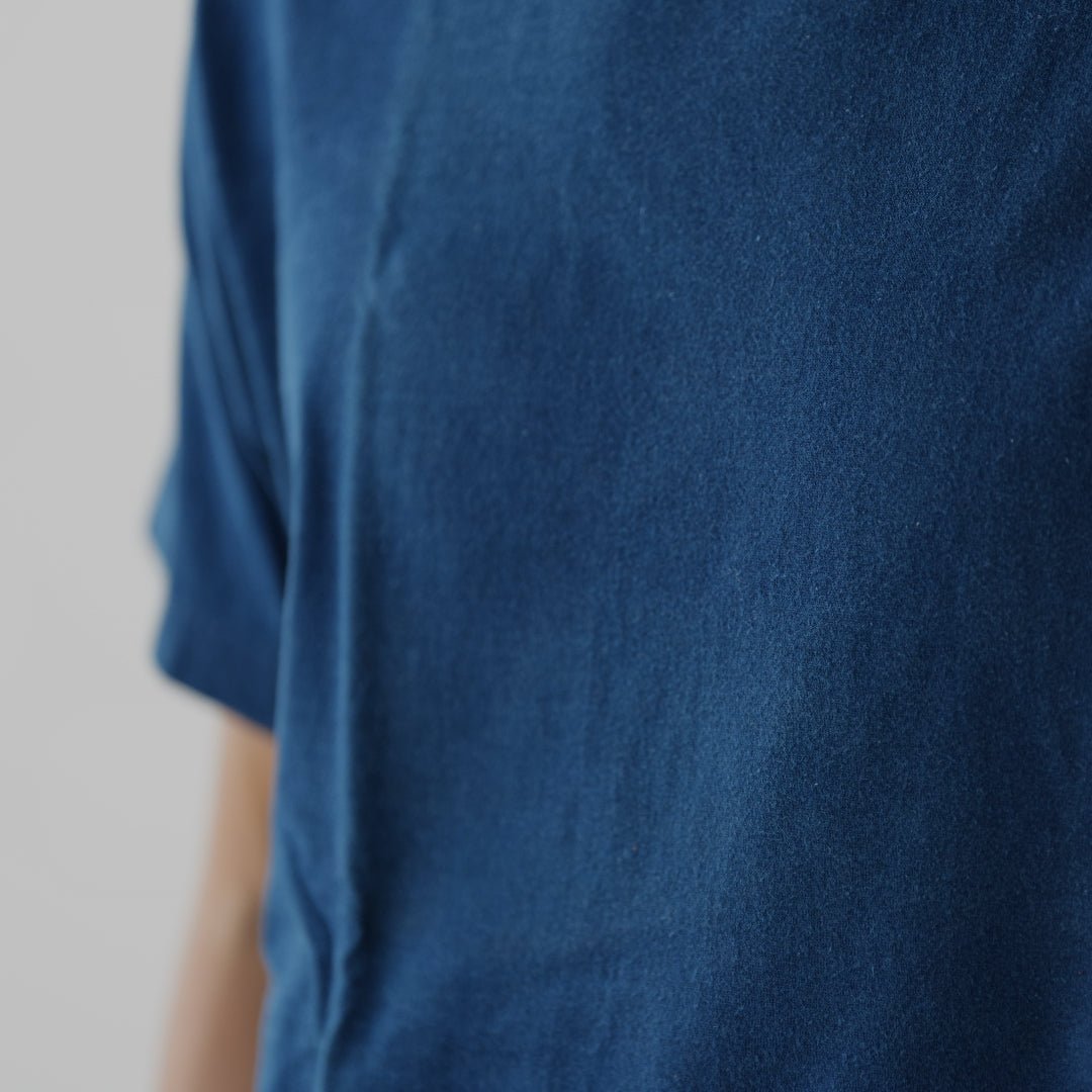 【店舗限定】Tシャツ　インディゴ染め 〜RELAXシリーズ - Japan Made屋