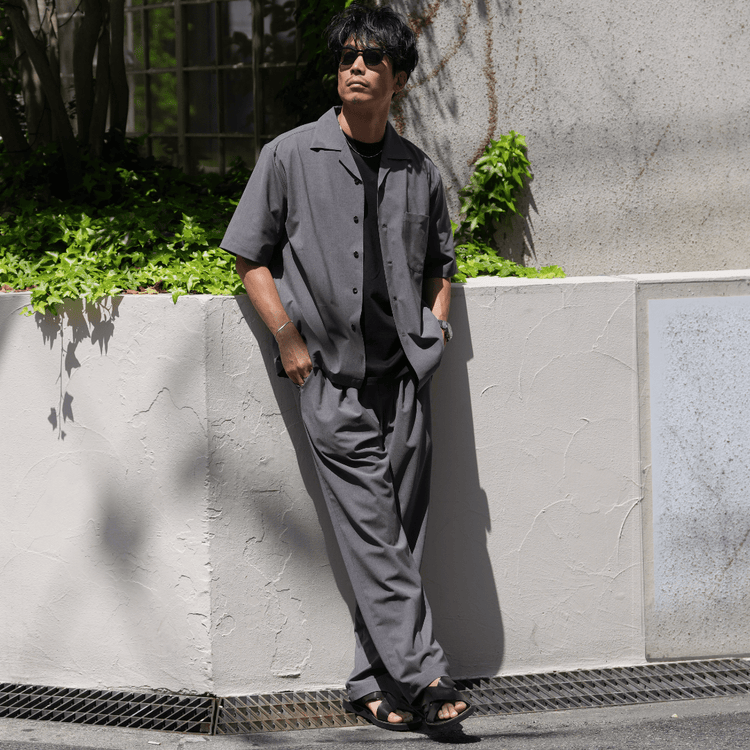 「"COOL"オープンカラーシャツ」~RELAXシリーズ - Japan Made屋