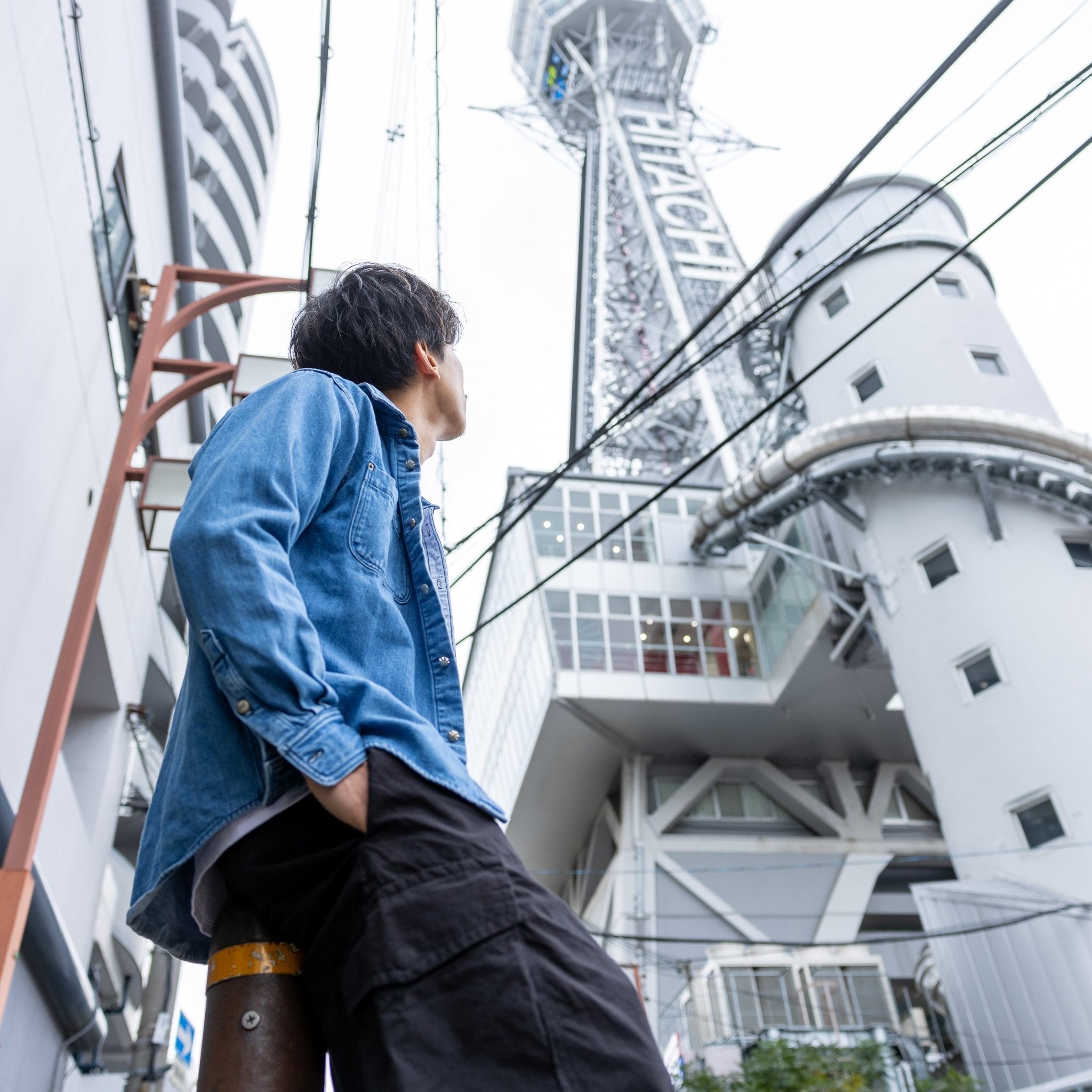 『ブルーデニムシャツ』(ユーズド加工)~SMARTシリーズ - Japan Made屋