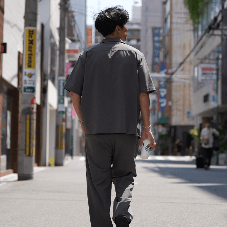 「"COOL"オープンカラーシャツ」~RELAXシリーズ - Japan Made屋