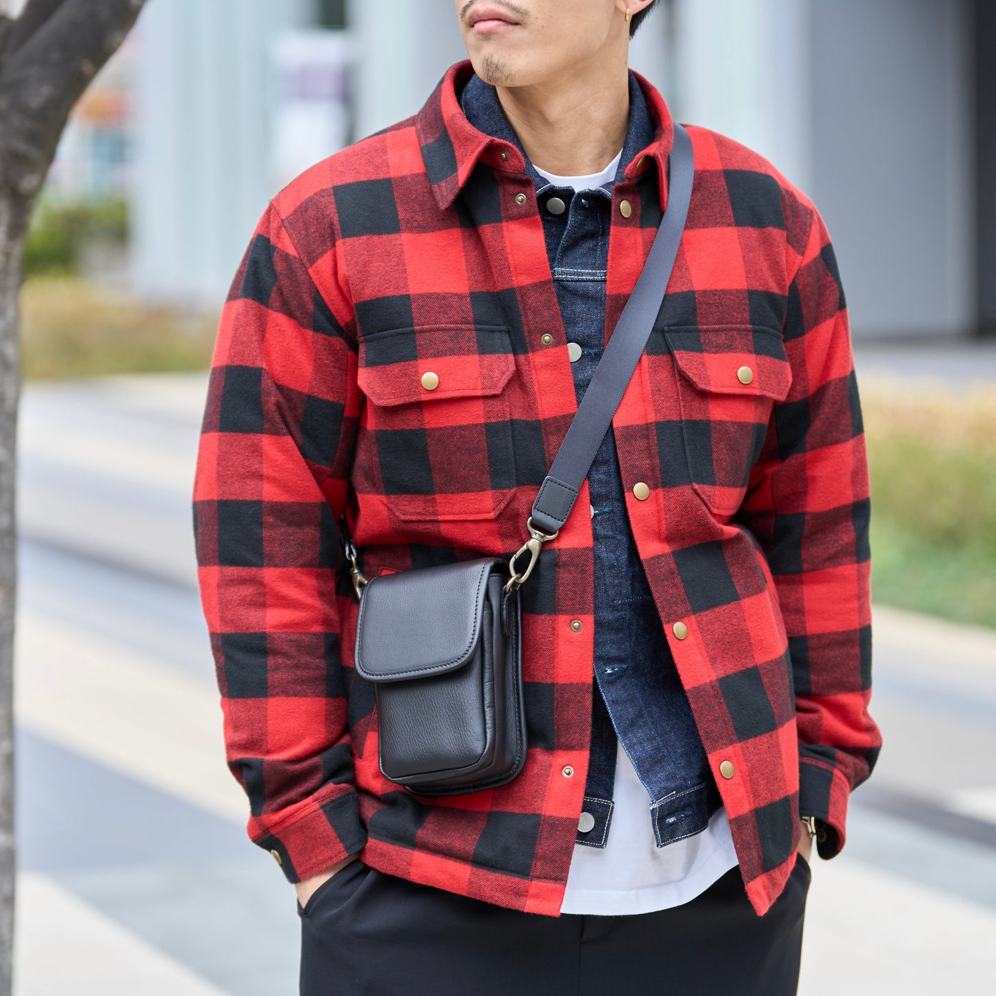 ミニマムなのに、最大限の使い勝手「クロスショルダーバッグ」