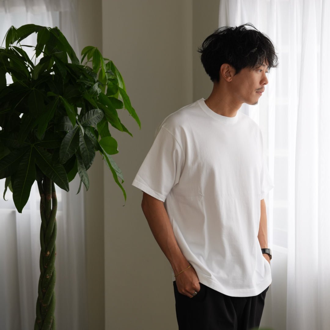 【夏モデル】「7oz Tシャツ」気温20〜30℃〜透けない万能型 - Japan Made屋