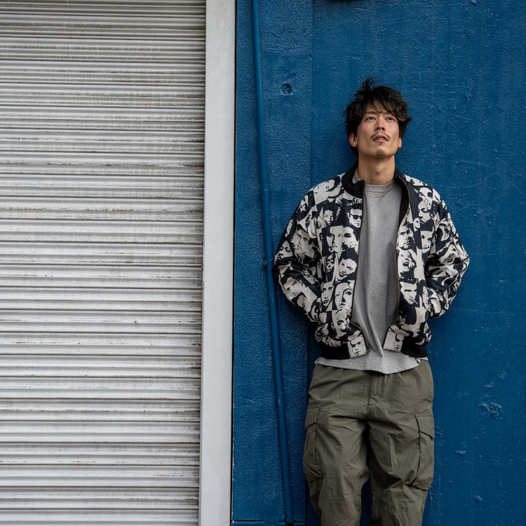 【完全オーダー】『リバーシブルジャケット』Los Angeles Fabric~RELAXシリーズ