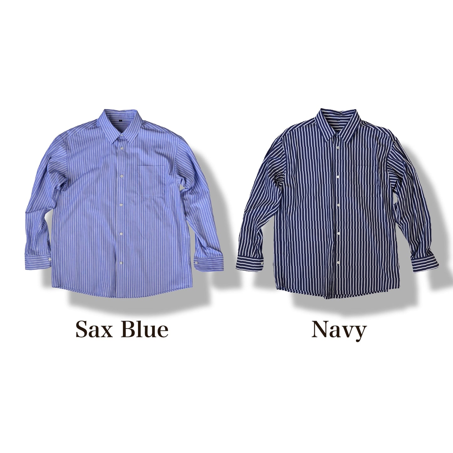 シュッと魅せる"ストライプシャツ"