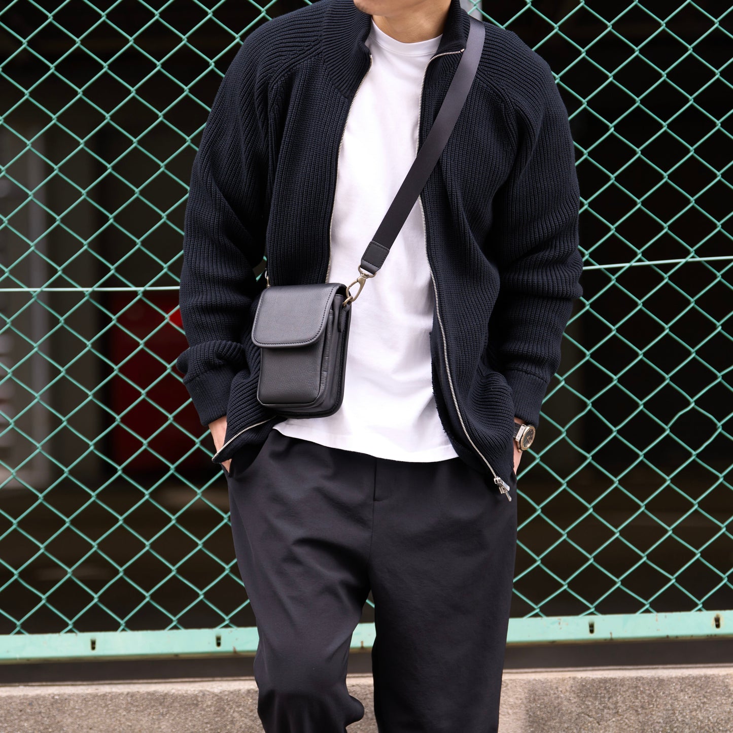 ミニマムなのに、最大限の使い勝手「クロスショルダーバッグ」