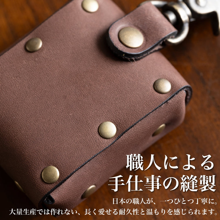 『イヤホンケース』(防水レザー ) - Japan Made屋