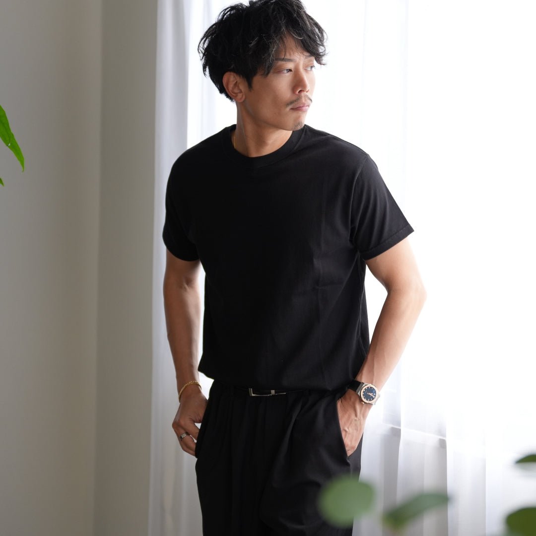 【夏モデル】「7oz Tシャツ」気温20〜30℃〜透けない万能型 - Japan Made屋