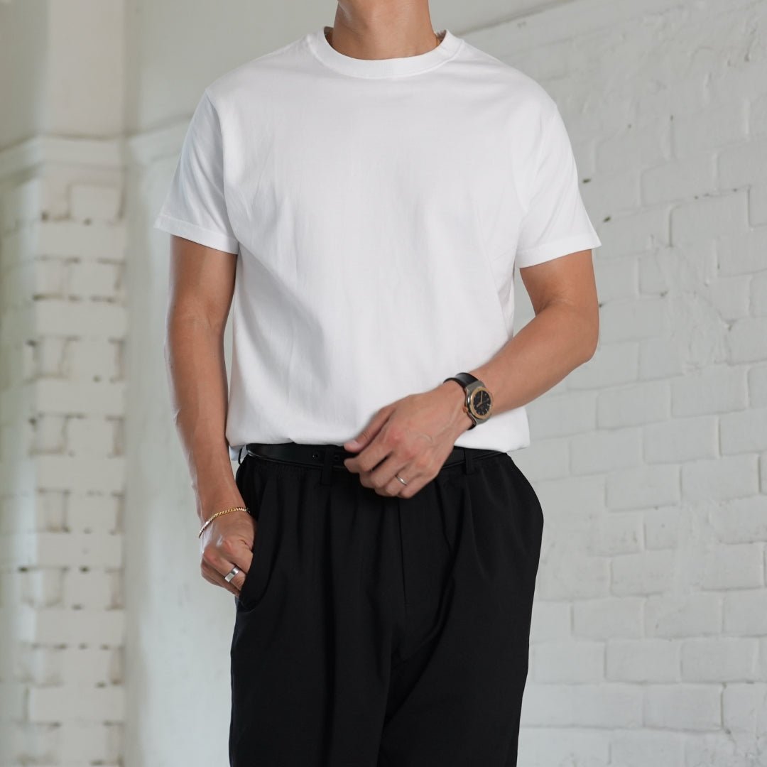 【夏モデル】「7oz Tシャツ」気温20〜30℃〜透けない万能型 - Japan Made屋