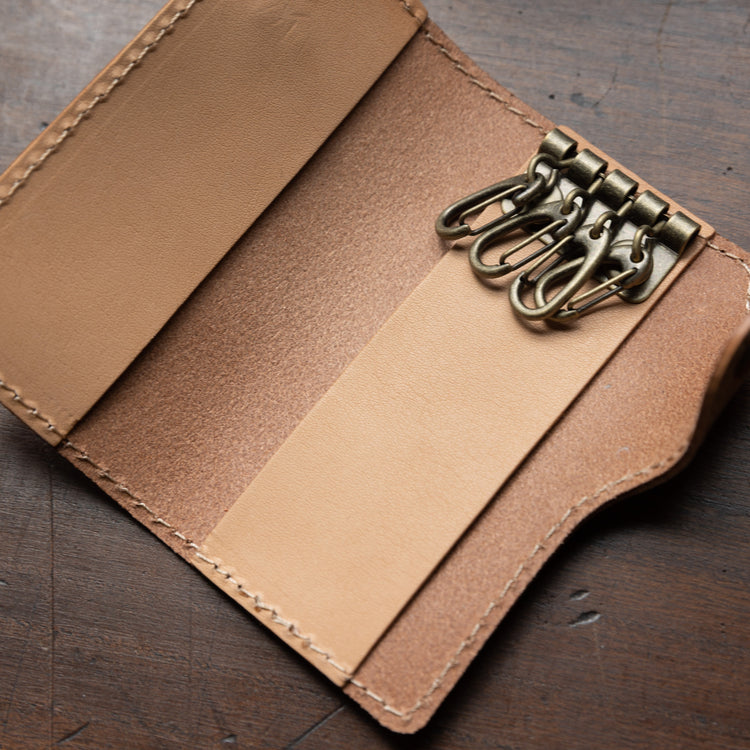 『本革キーケース』（栃木レザー）6色