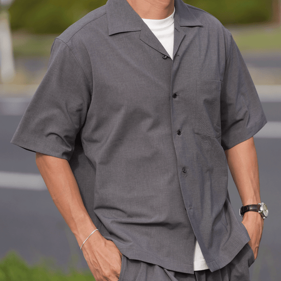 「"COOL"オープンカラーシャツ」~RELAXシリーズ - Japan Made屋