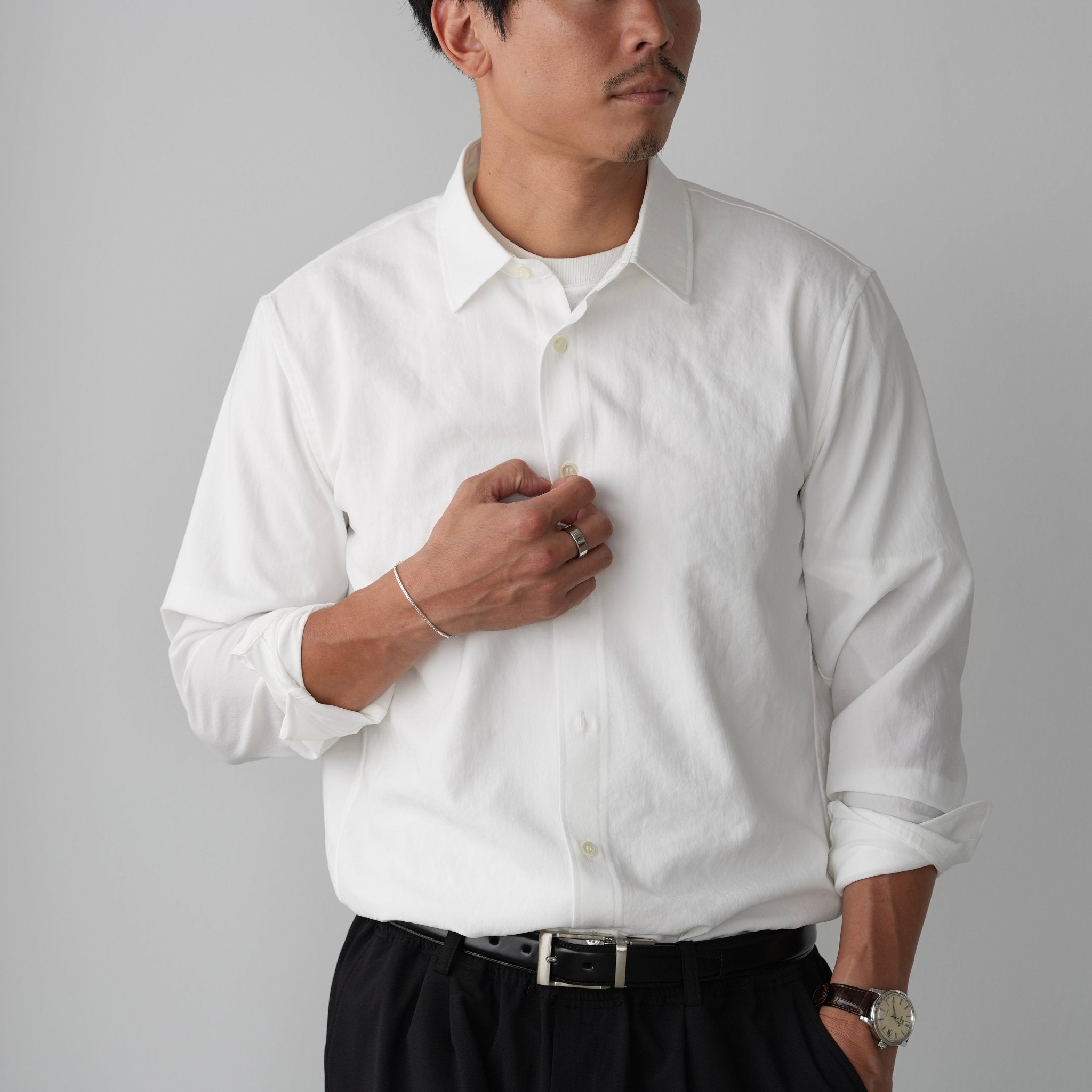 リネン風ドレープ「イージーシャツ」~SMARTシリーズ - Japan Made屋
