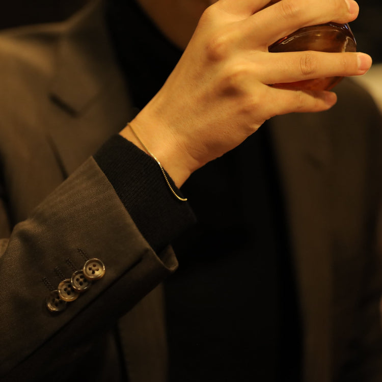 k18『Goldブレスレット』20㎝ - Japan Made屋
