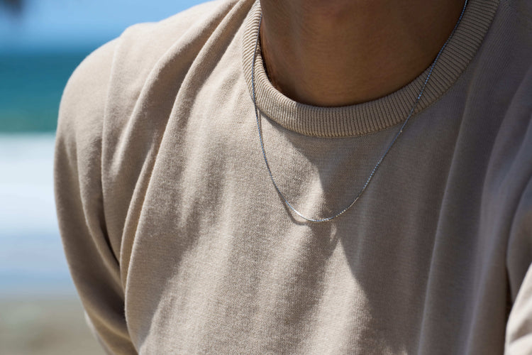 プラチナ『PLATINUMネックレス』50cm