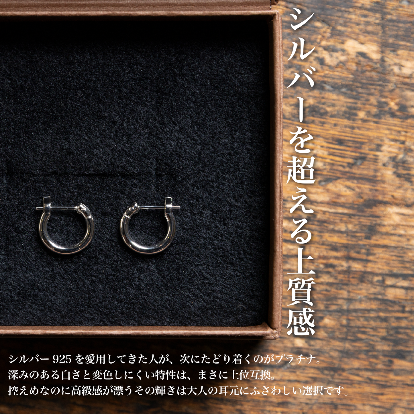 プラチナ『PLATINUMピアス』