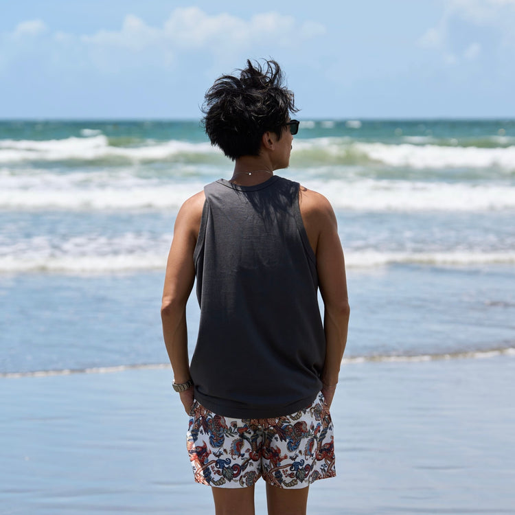 「"リラックス"タンクトップ」（30番手コーマ天竺）