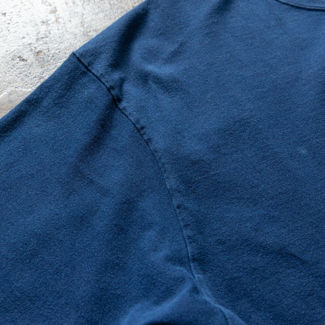 【6月店舗限定】Tシャツ　インディゴ染め 〜RELAXシリーズ - Japan Made屋