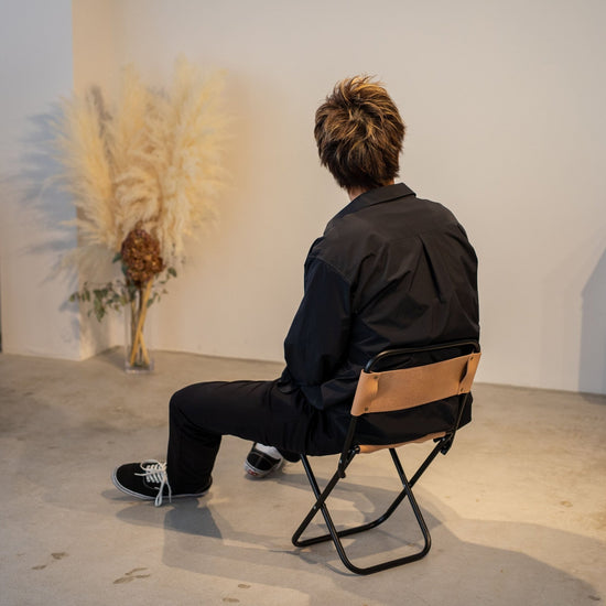 置くだけでお洒落な椅子「本革ミニチェア」 - Japan Made屋