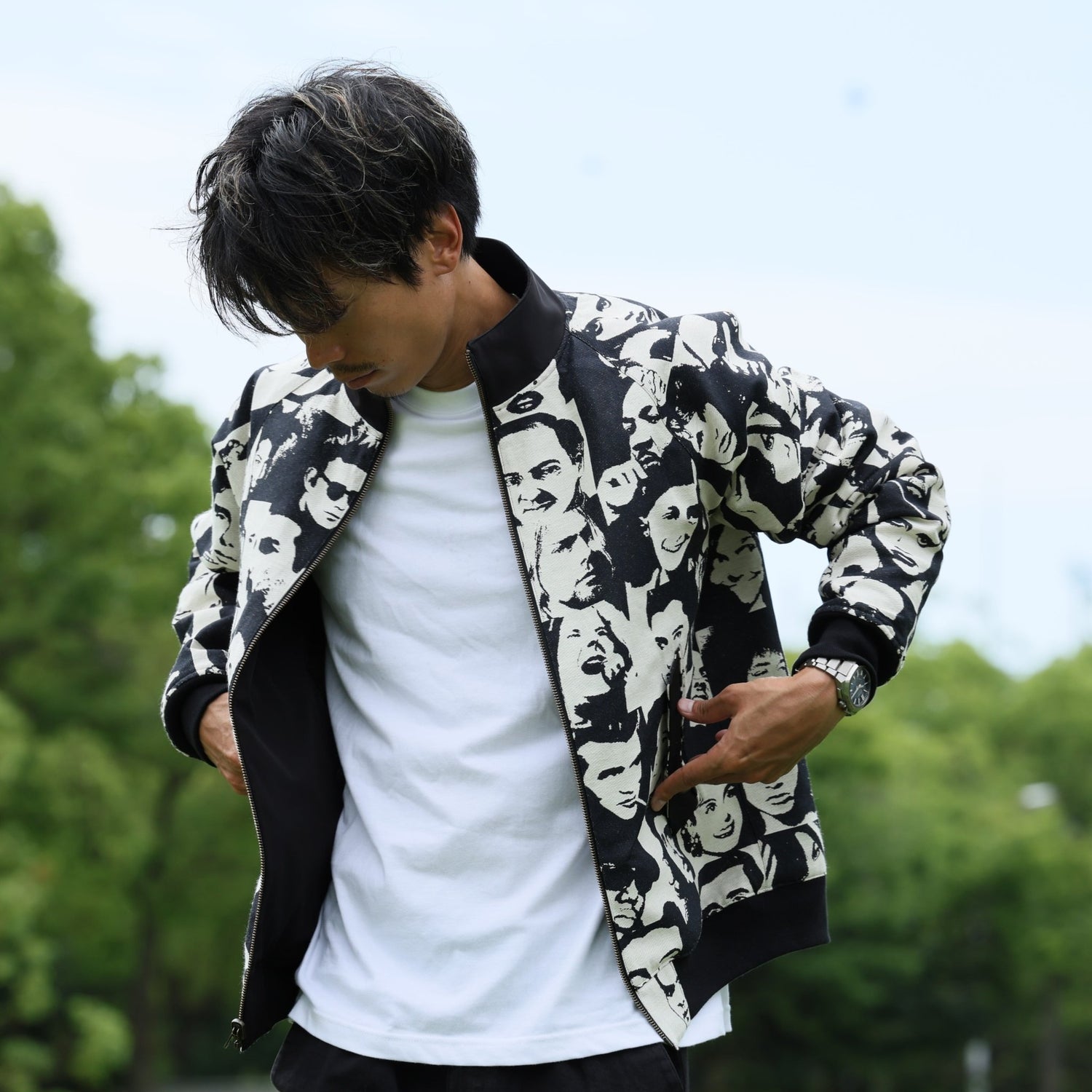 【完全オーダー】『リバーシブルジャケット』Los Angeles Fabric~RELAXシリーズ - Japan Made屋