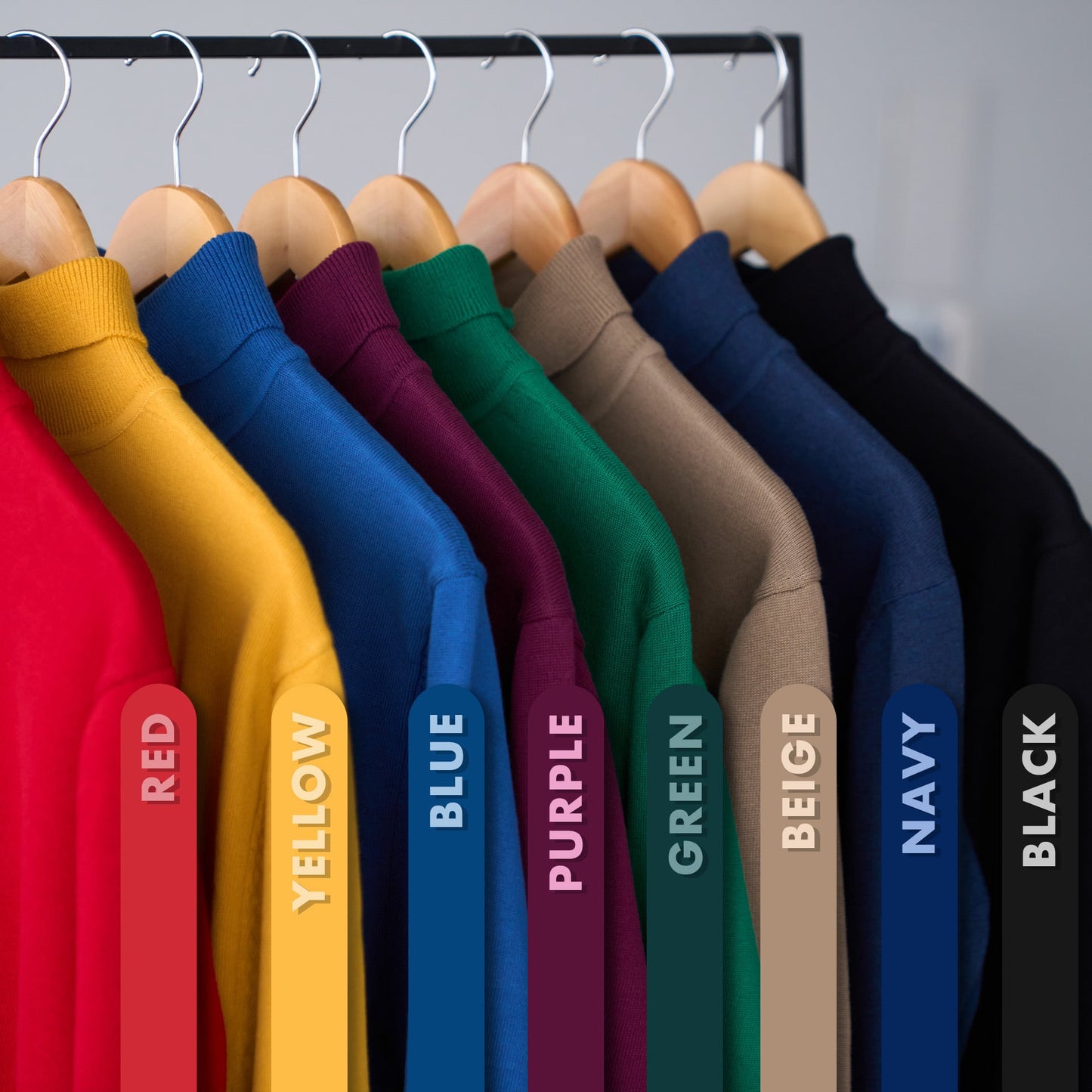 イタリア直輸入の「上品を演出する"タートルネック"」