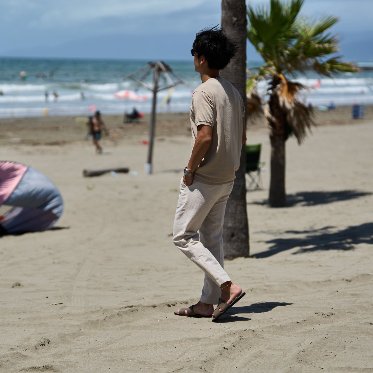 サマー「スラックスパンツ」