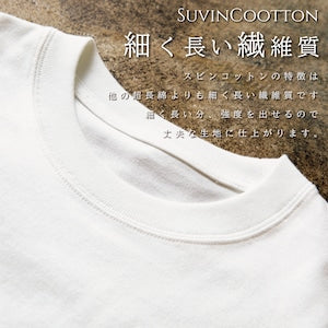 【2024春復活】ラグジュアリーな"高級Tシャツ"（スビンコットン）