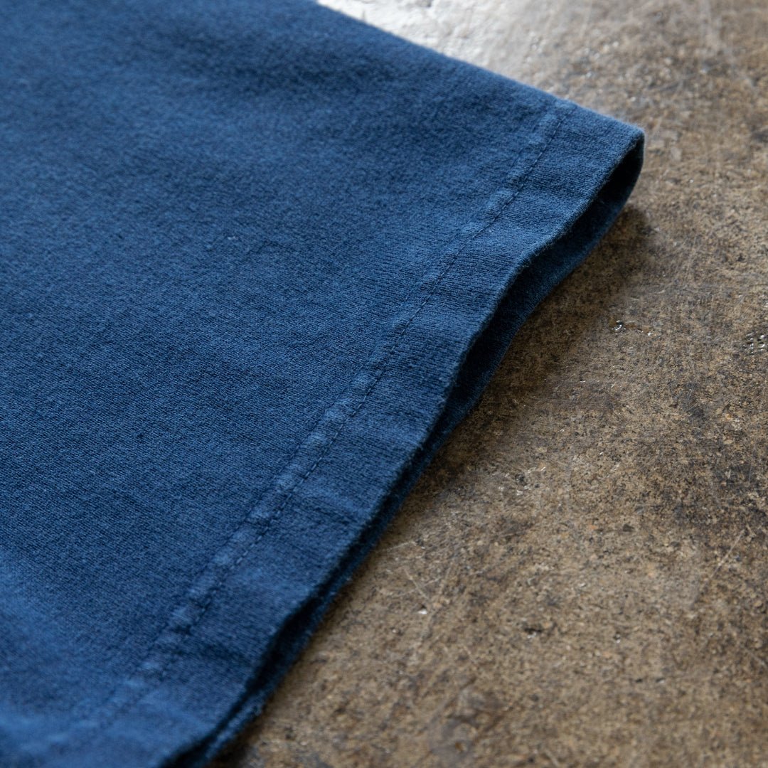 【6月店舗限定】Tシャツ　インディゴ染め 〜RELAXシリーズ - Japan Made屋
