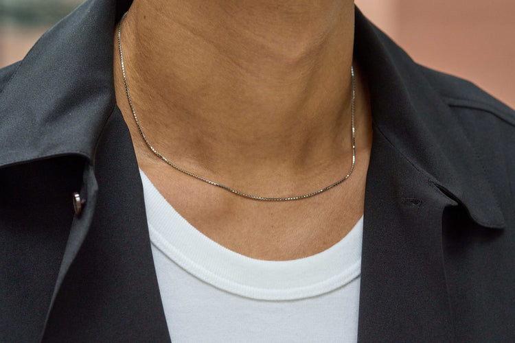 プラチナ『PLATINUMネックレス』45cm