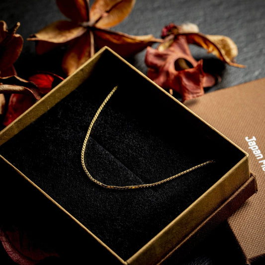 k18『GOLD(金)ネックレス』50㎝ - Japan Made屋