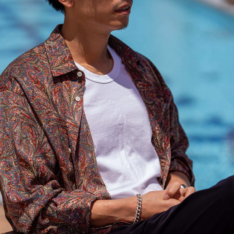 「"リラックス"タンクトップ」（30番手コーマ天竺）