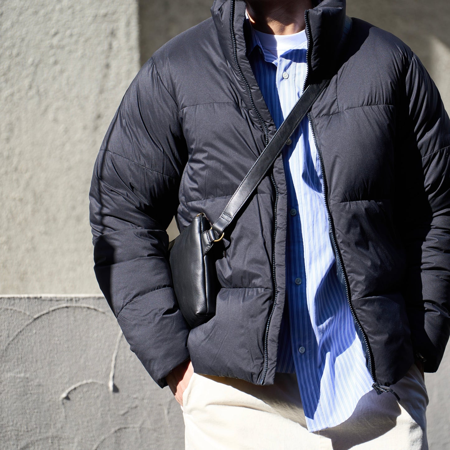 洒落た「本革ボディーバッグ」☆満足度99.4%☆