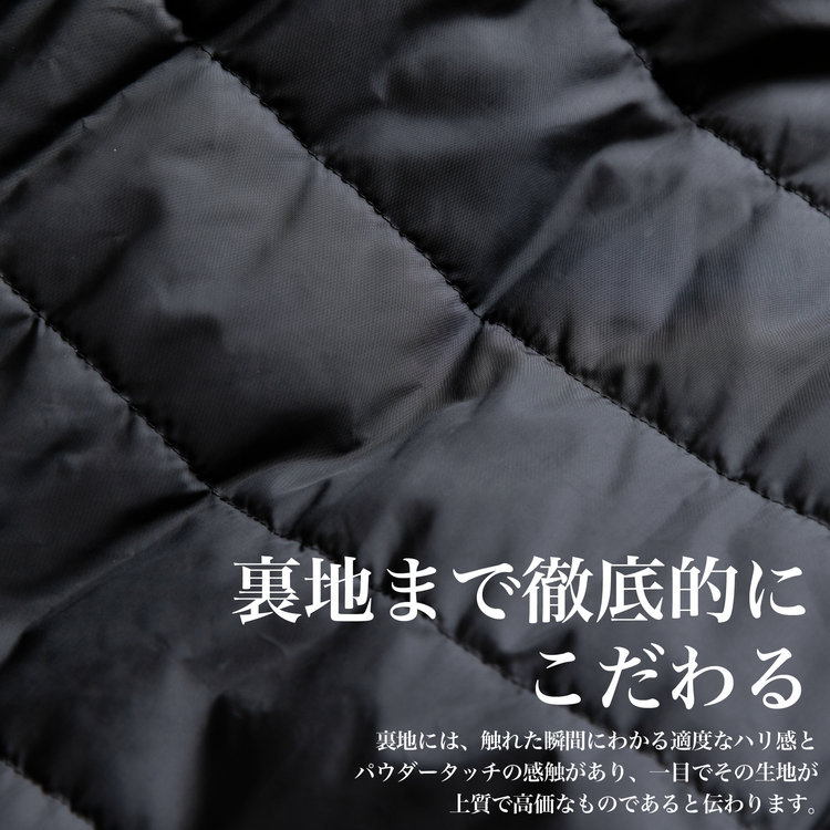 「中綿バッファローチェックJKT」（全5色）~RELAXシリーズ