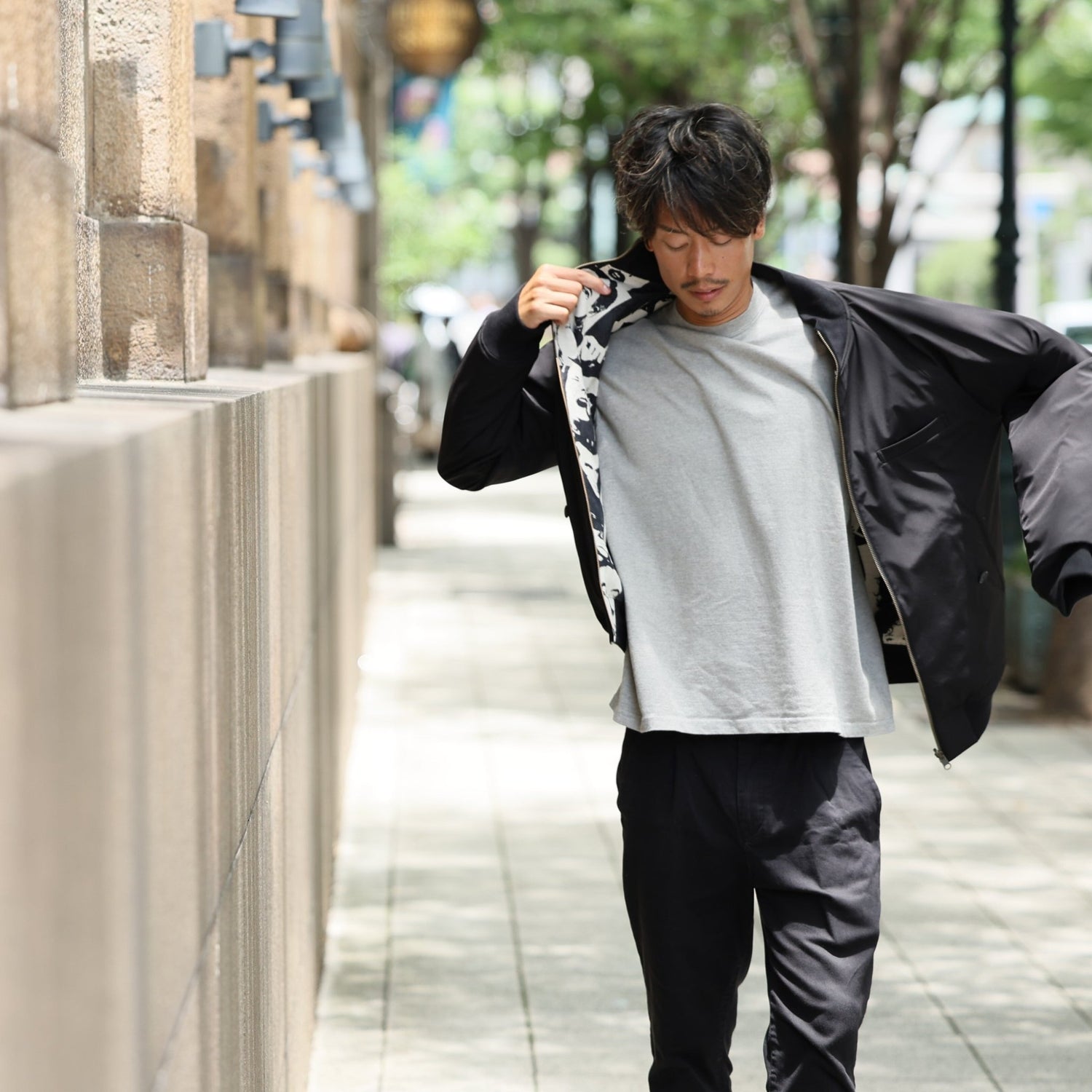 【完全オーダー】『リバーシブルジャケット』Los Angeles Fabric~RELAXシリーズ - Japan Made屋