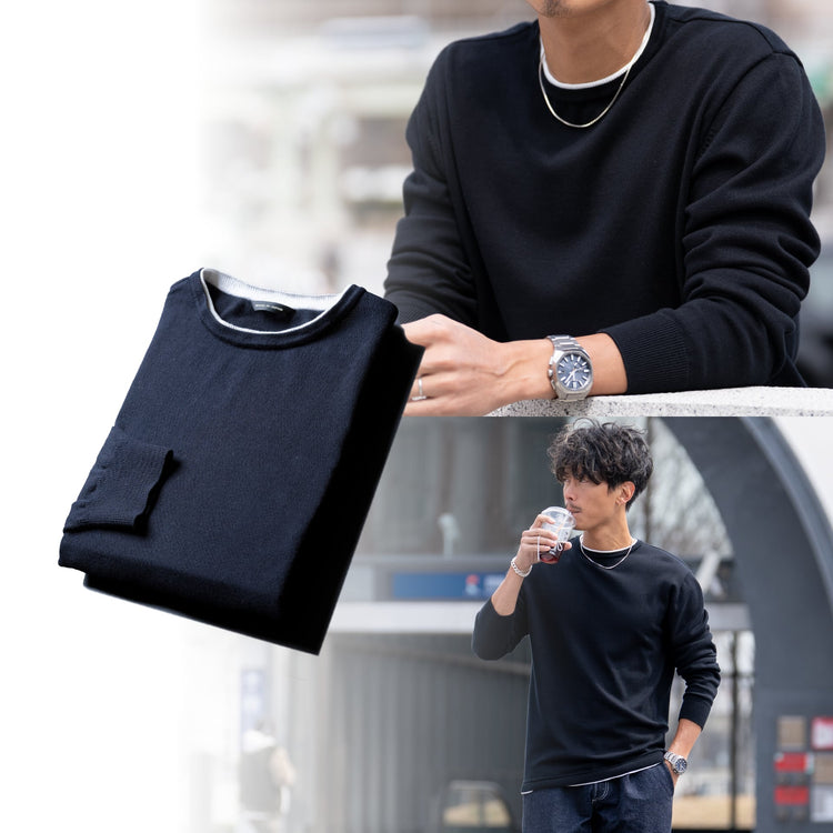 『レイヤードニット』オーガニックコットン~SMARTシリーズ