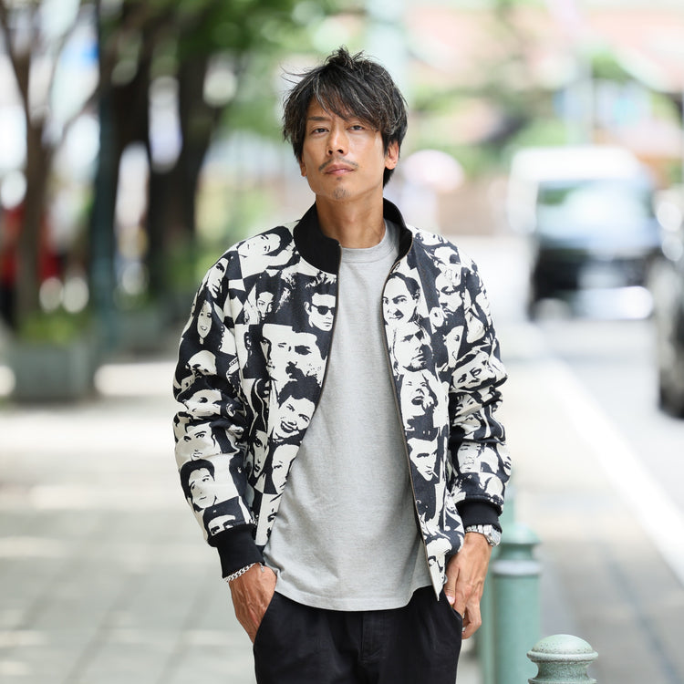 【完全オーダー】『リバーシブルジャケット』Los Angeles Fabric~RELAXシリーズ