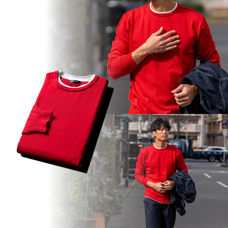 『レイヤードニット』オーガニックコットン~SMARTシリーズ