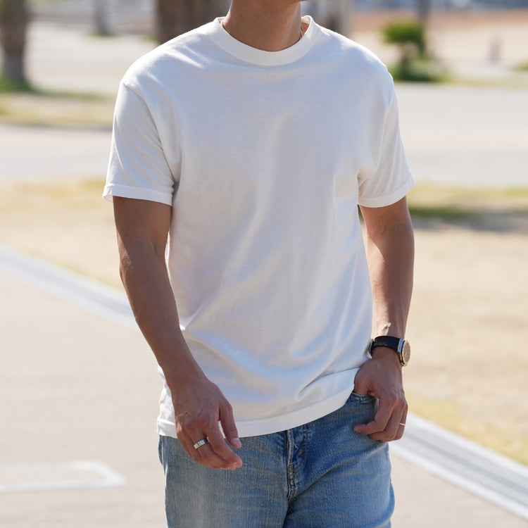 【夏モデル】「7oz Tシャツ」気温20〜30℃〜透けない万能型